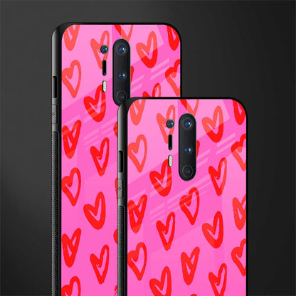 hot pink soul glass case for oneplus 8 pro image-2