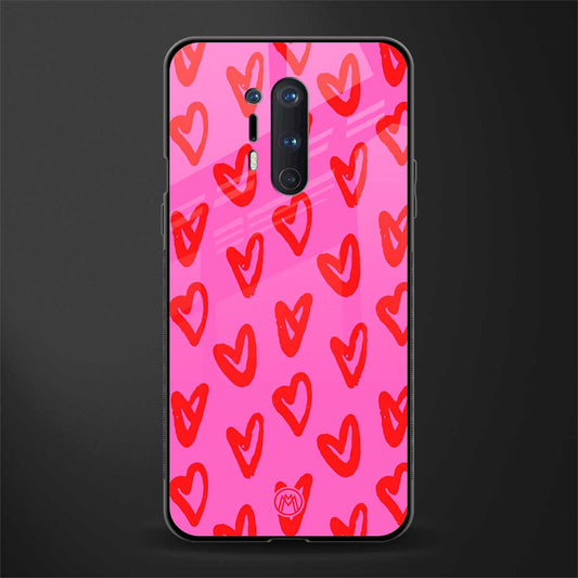 hot pink soul glass case for oneplus 8 pro image