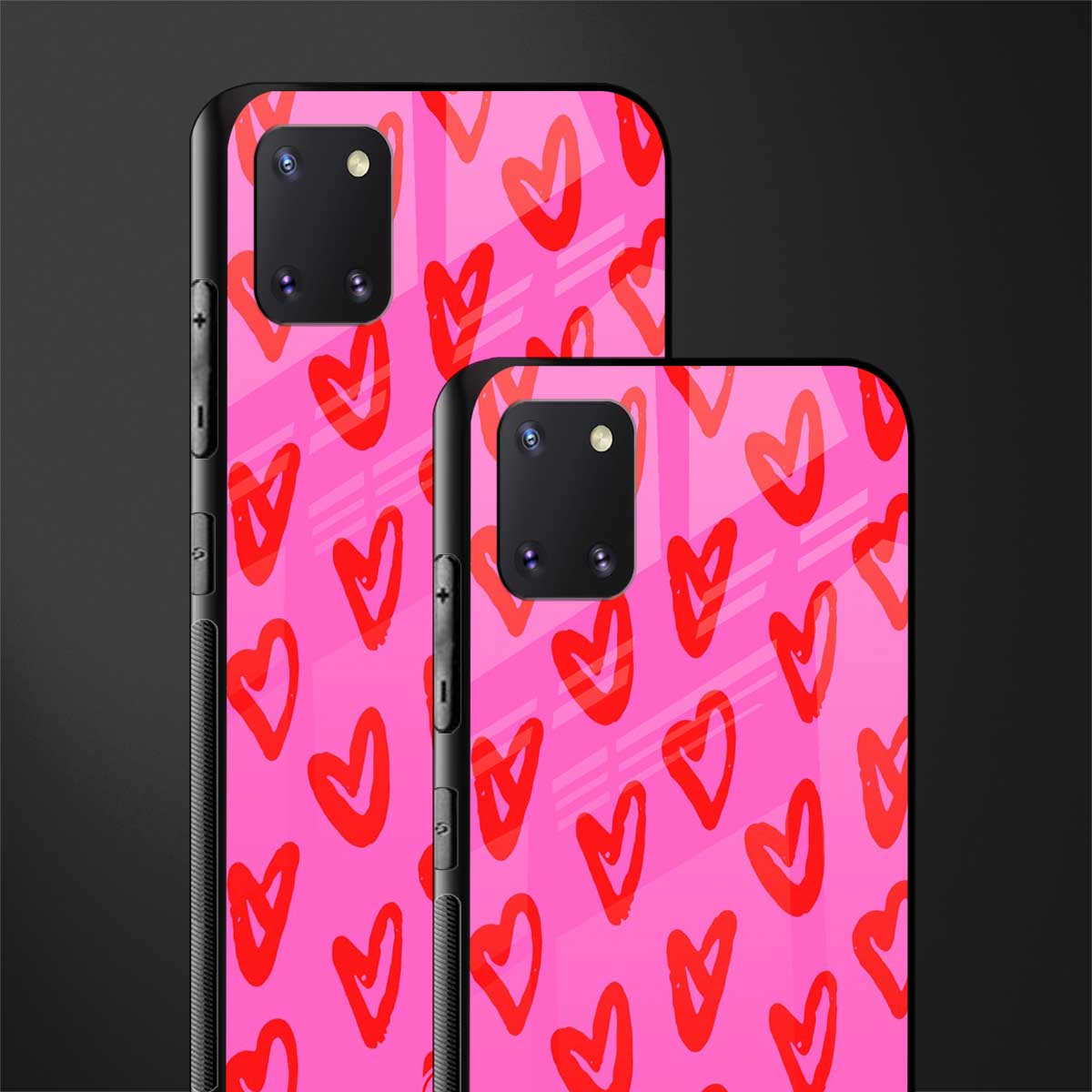 hot pink soul glass case for samsung galaxy note 10 lite image-2