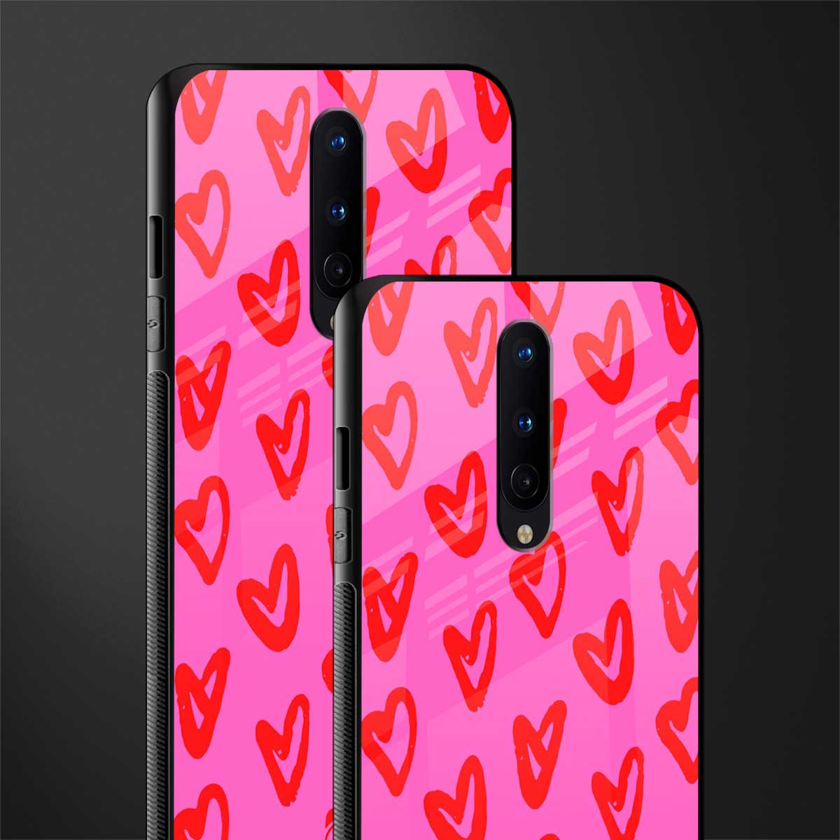 hot pink soul glass case for oneplus 8 image-2