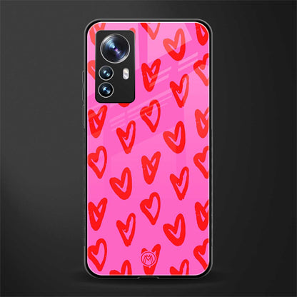hot pink soul back phone cover | glass case for xiaomi 12 pro