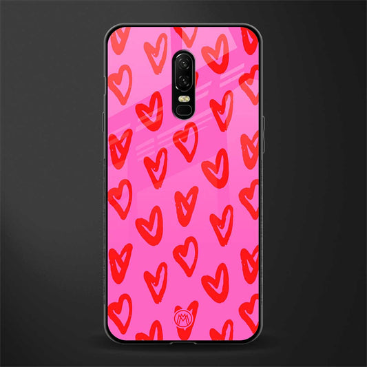 hot pink soul glass case for oneplus 6 image