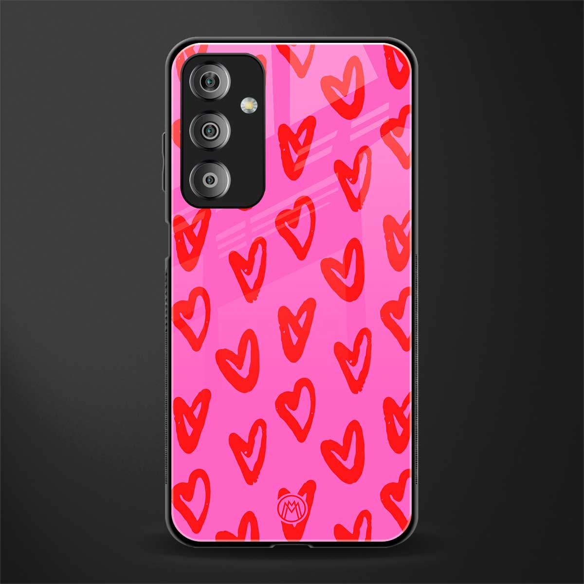 hot pink soul back phone cover | glass case for samsung galaxy f23 5g
