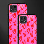 hot pink soul back phone cover | glass case for samsung galaxy f42