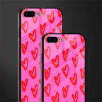 hot pink soul glass case for iphone 7 plus image-2