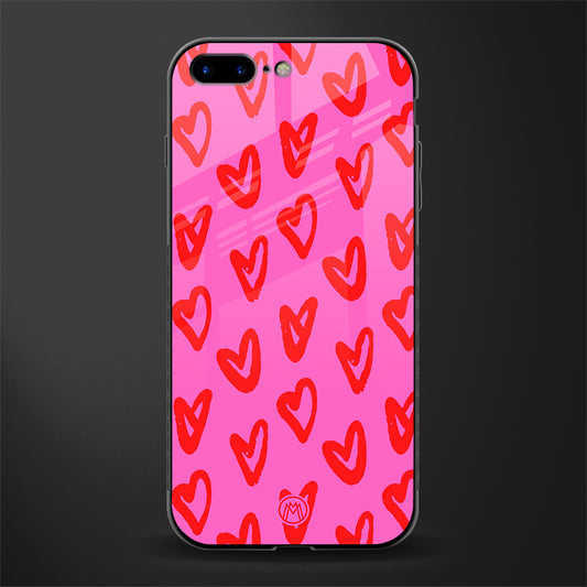 hot pink soul glass case for iphone 7 plus image