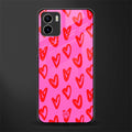 hot pink soul back phone cover | glass case for vivo y72