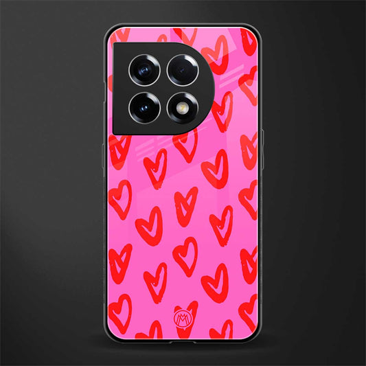 hot pink soul back phone cover | glass case for oneplus 11