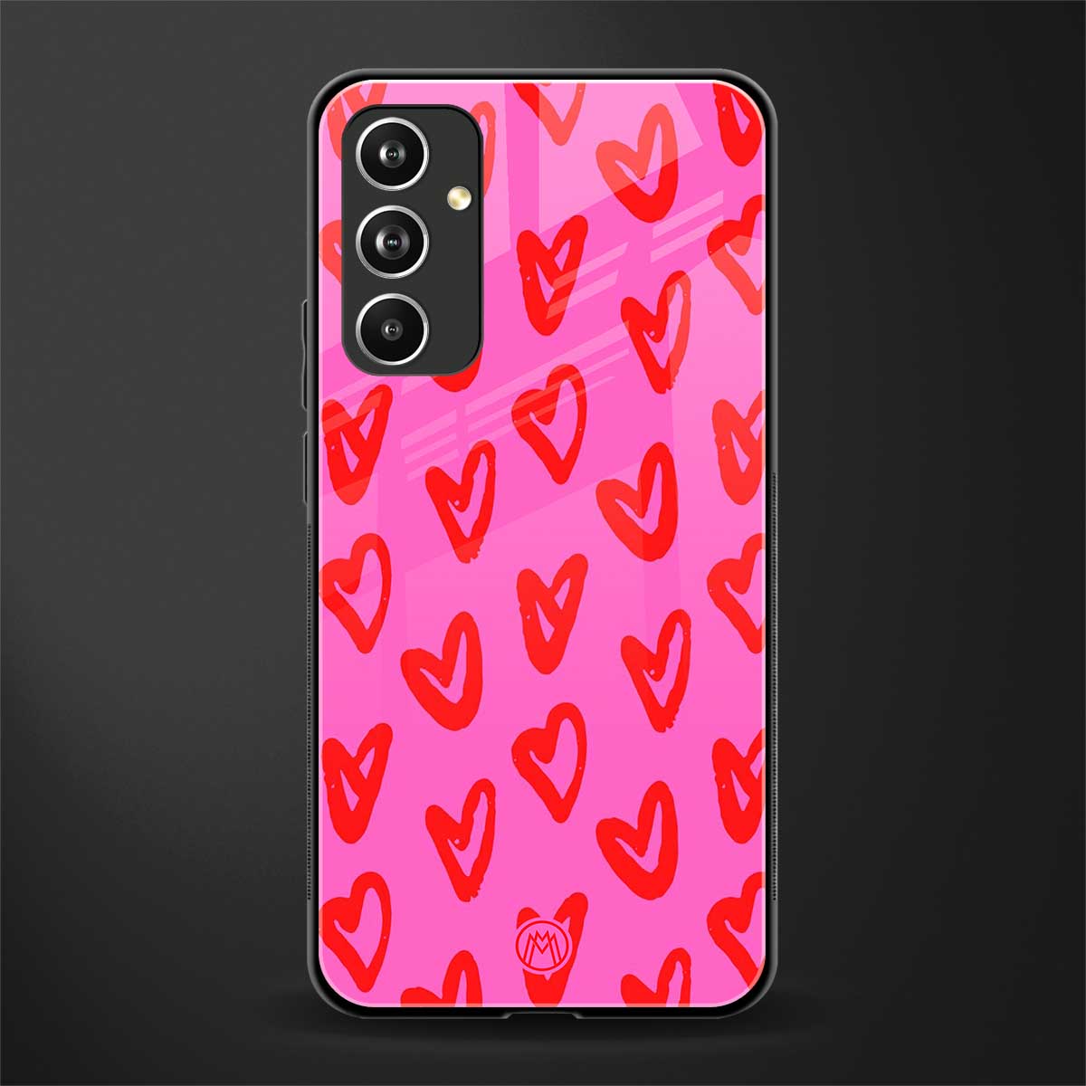 hot pink soul back phone cover | glass case for samsung galaxy a54 5g
