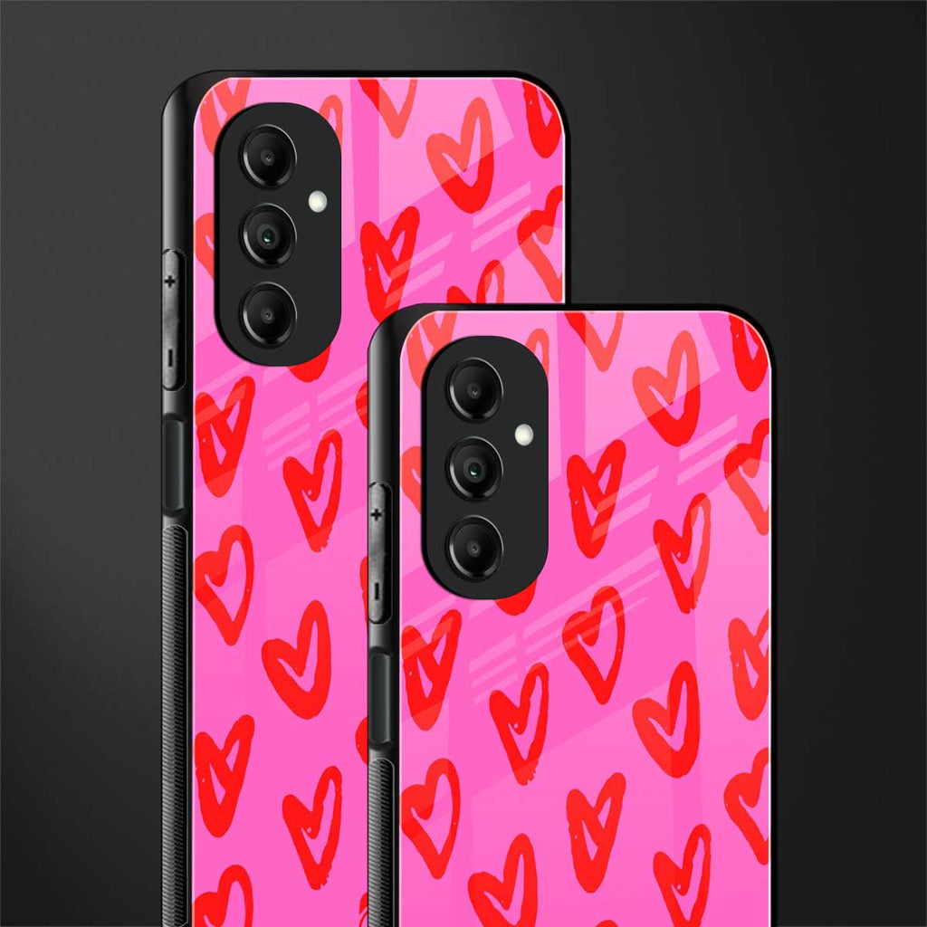 hot pink soul back phone cover | glass case for samsung galaxy a14 5g