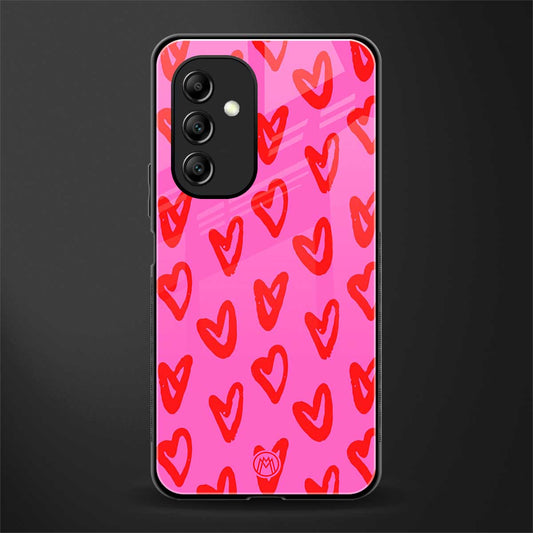 hot pink soul back phone cover | glass case for samsung galaxy a14 5g
