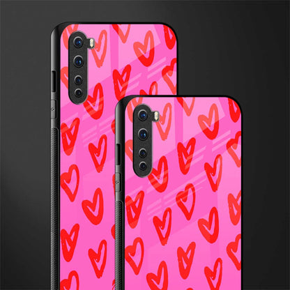 hot pink soul glass case for oneplus nord ac2001 image-2