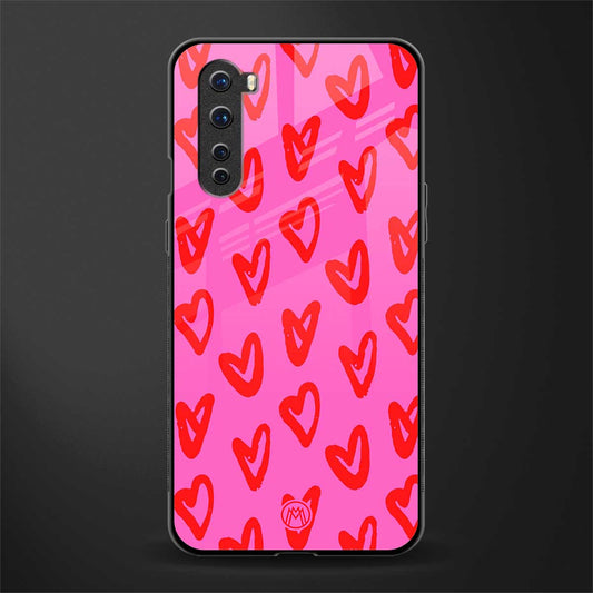 hot pink soul glass case for oneplus nord ac2001 image