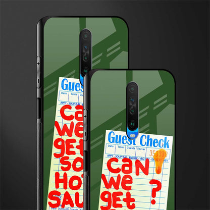 hot sauce glass case for poco x2 image-2