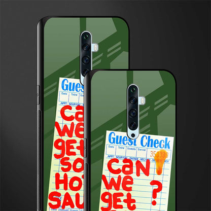 hot sauce glass case for oppo reno 2z image-2