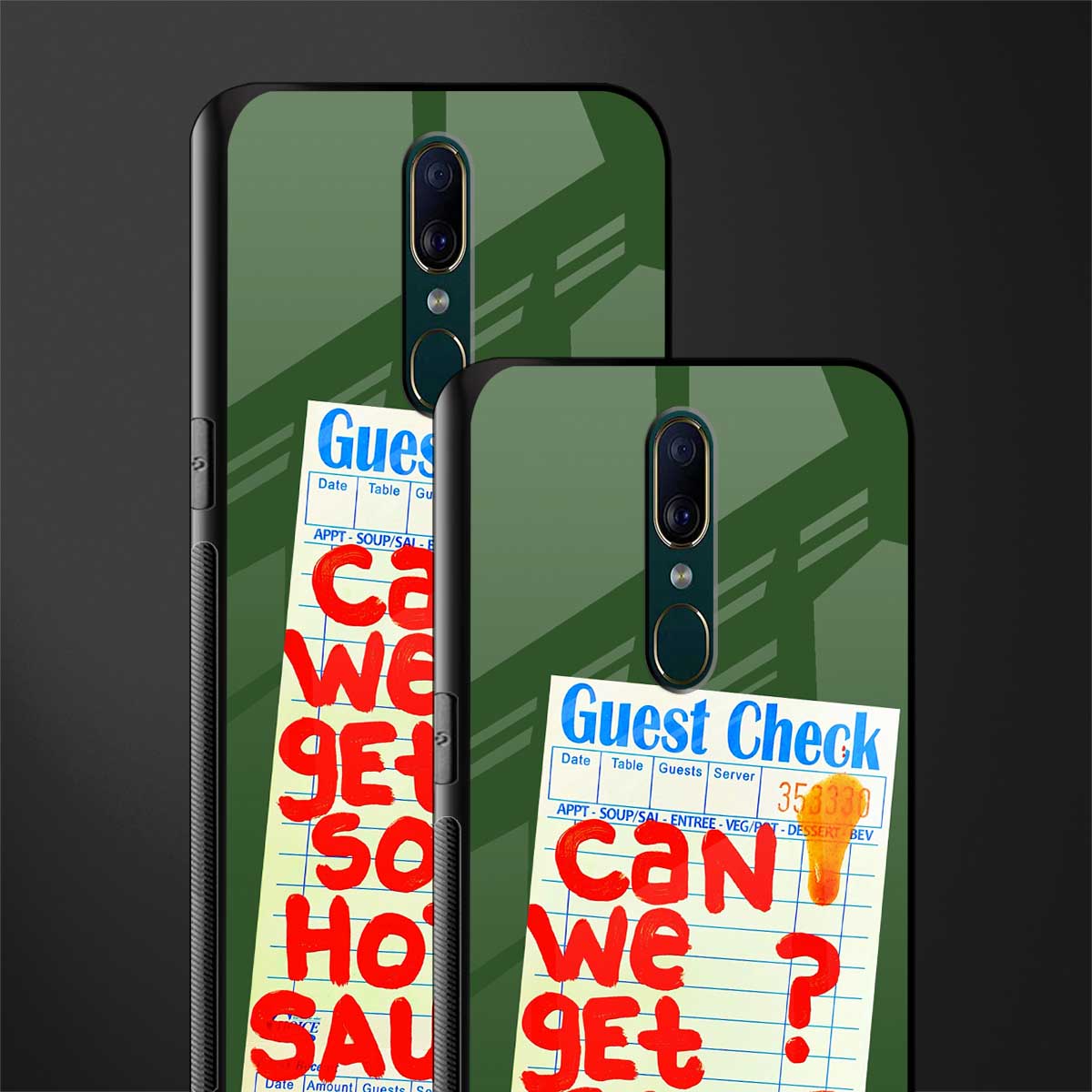 hot sauce glass case for oppo a9 image-2