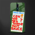hot sauce glass case for oppo f11 image