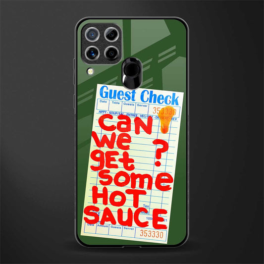 hot sauce glass case for realme c15 image