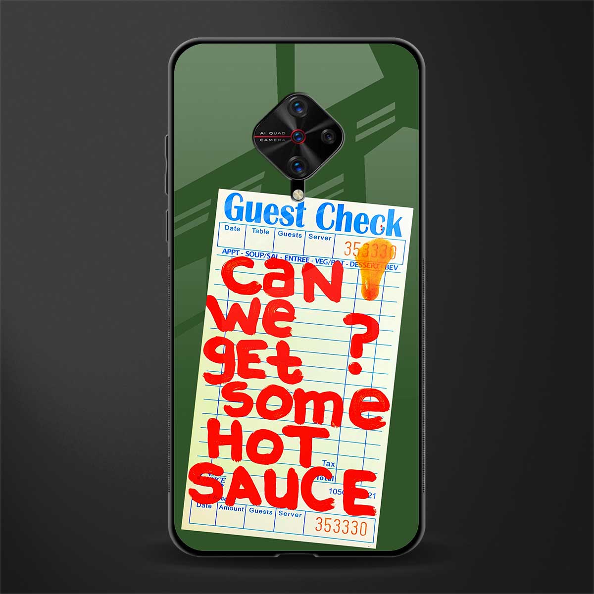 hot sauce glass case for vivo s1 pro image