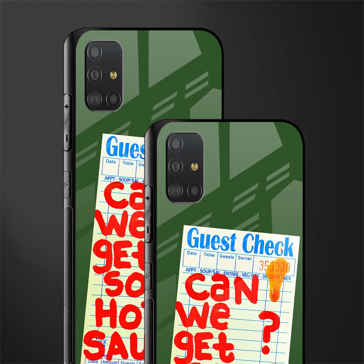 hot sauce glass case for samsung galaxy a51 image-2