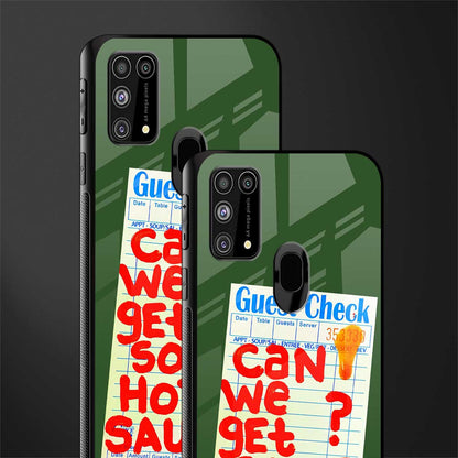 hot sauce glass case for samsung galaxy m31 prime edition image-2