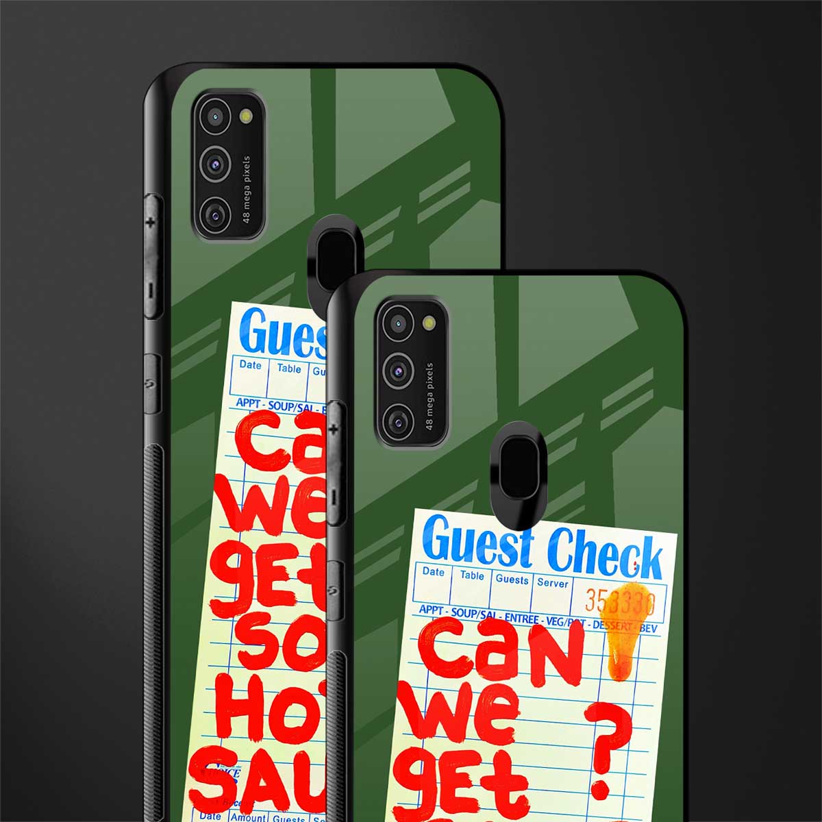 hot sauce glass case for samsung galaxy m21 image-2