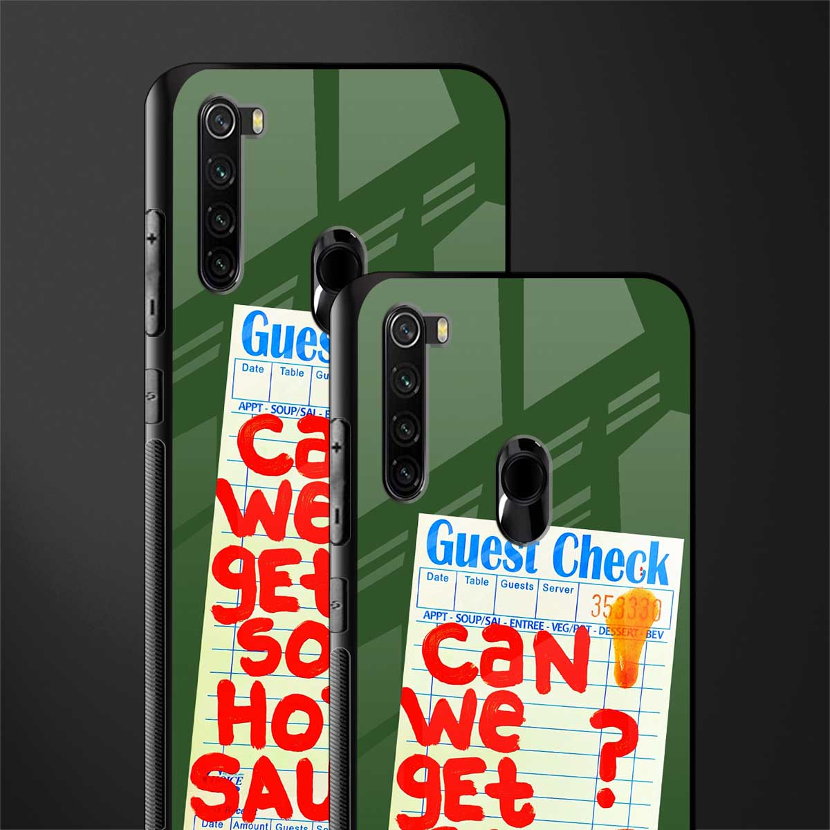 hot sauce glass case for redmi note 8 image-2