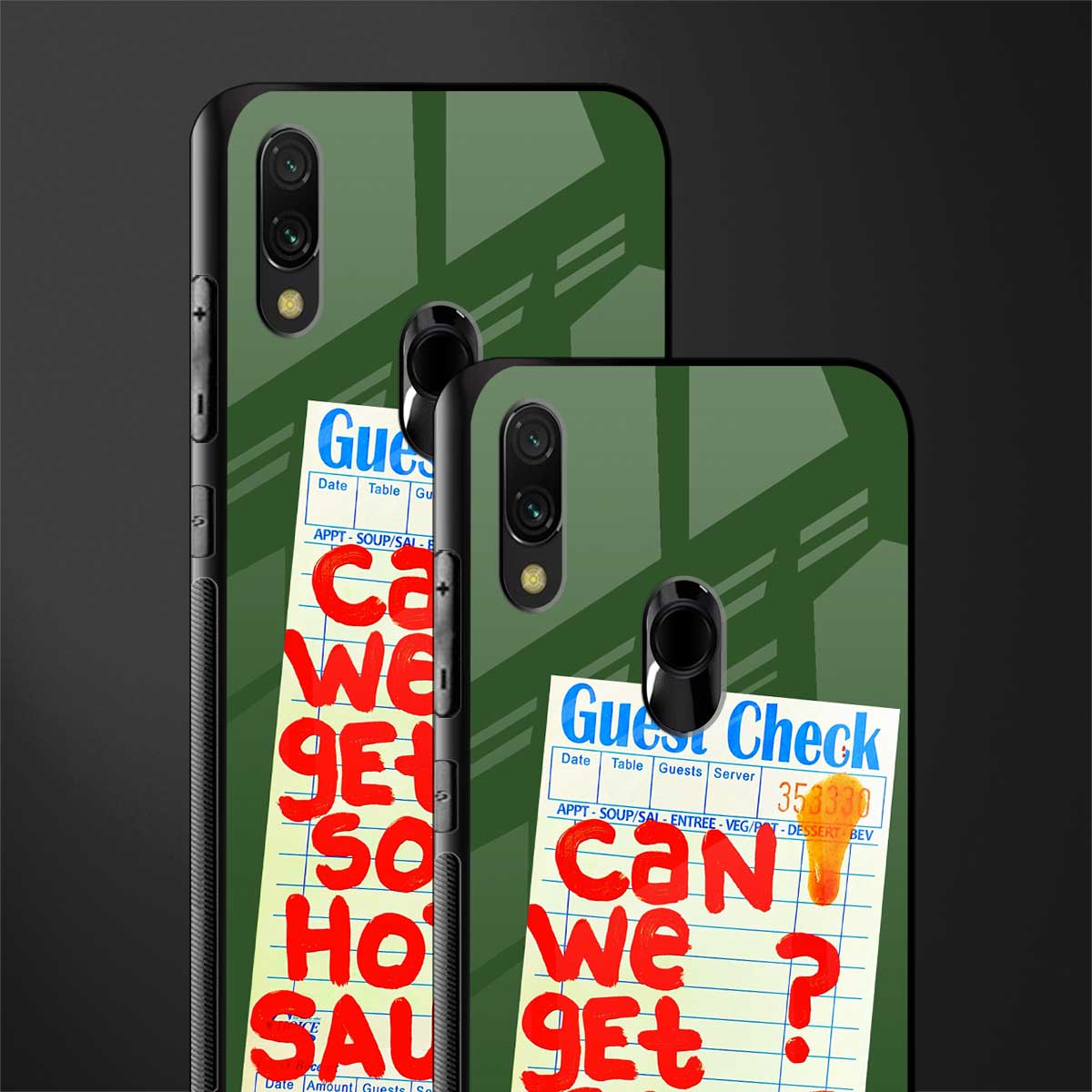 hot sauce glass case for redmi 7redmi y3 image-2