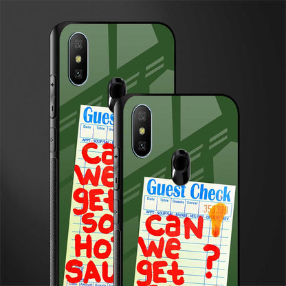 hot sauce glass case for redmi 6 pro image-2