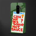 hot sauce glass case for samsung galaxy s9 plus image