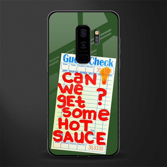 hot sauce glass case for samsung galaxy s9 plus image