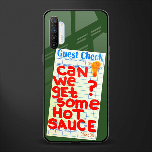 hot sauce glass case for realme x2 image