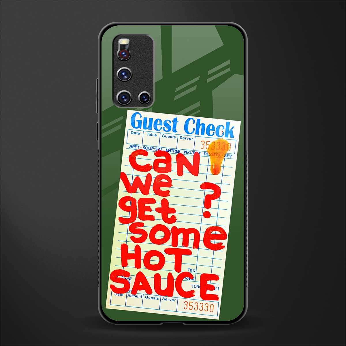 hot sauce glass case for vivo v19 image