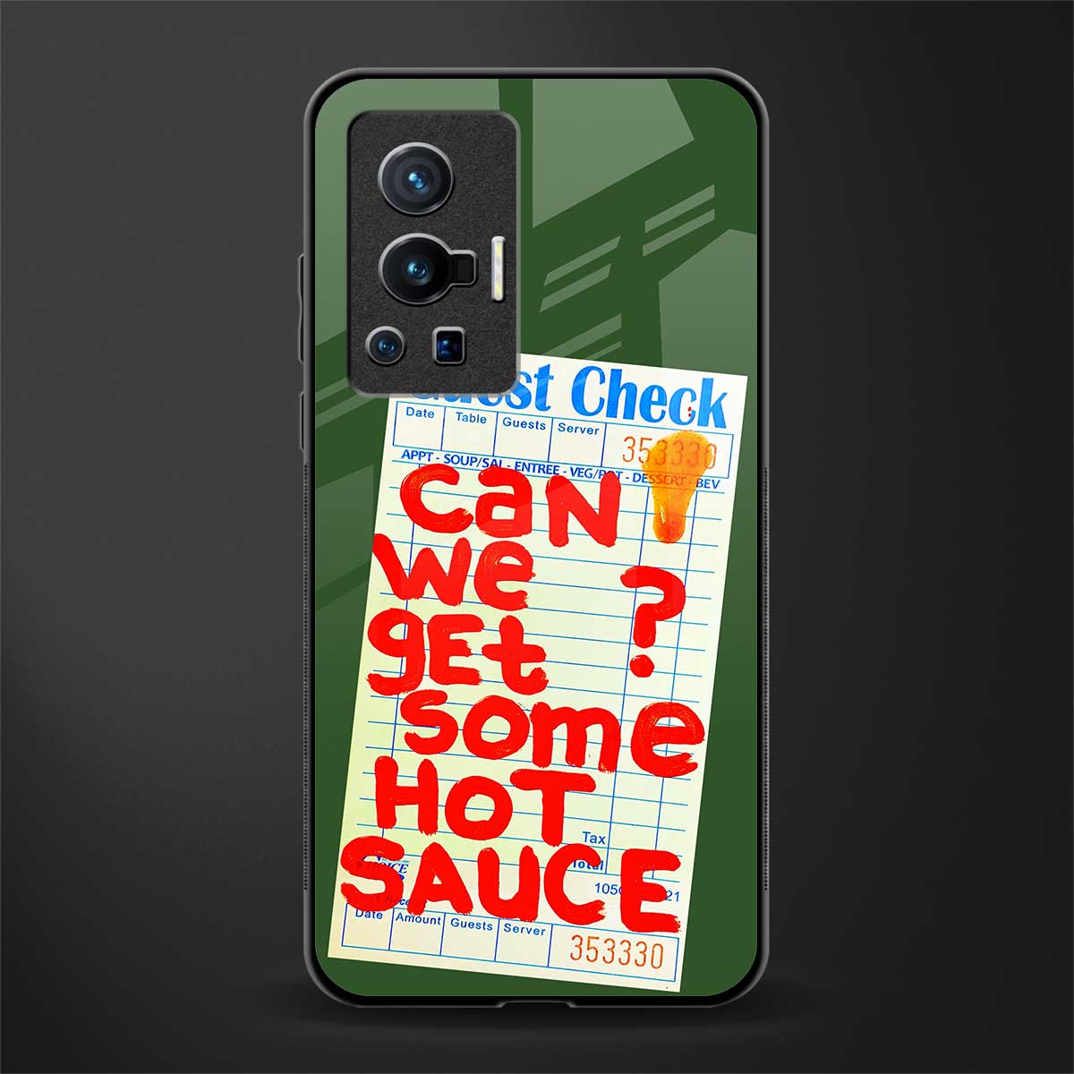 hot sauce glass case for vivo x70 pro image