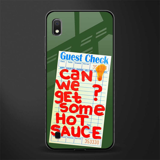 hot sauce glass case for samsung galaxy a10 image