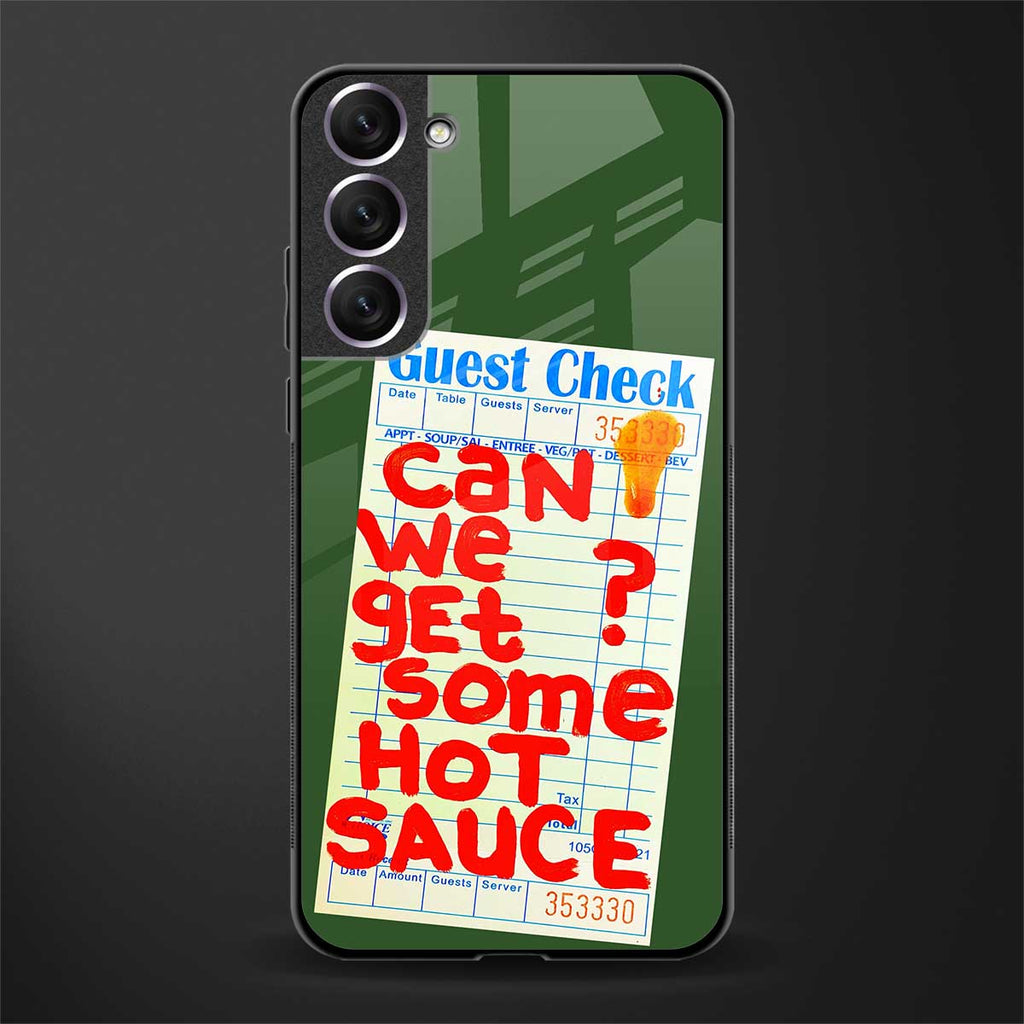 hot sauce glass case for samsung galaxy s21 fe 5g image