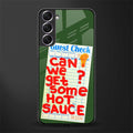 hot sauce glass case for samsung galaxy s21 fe 5g image