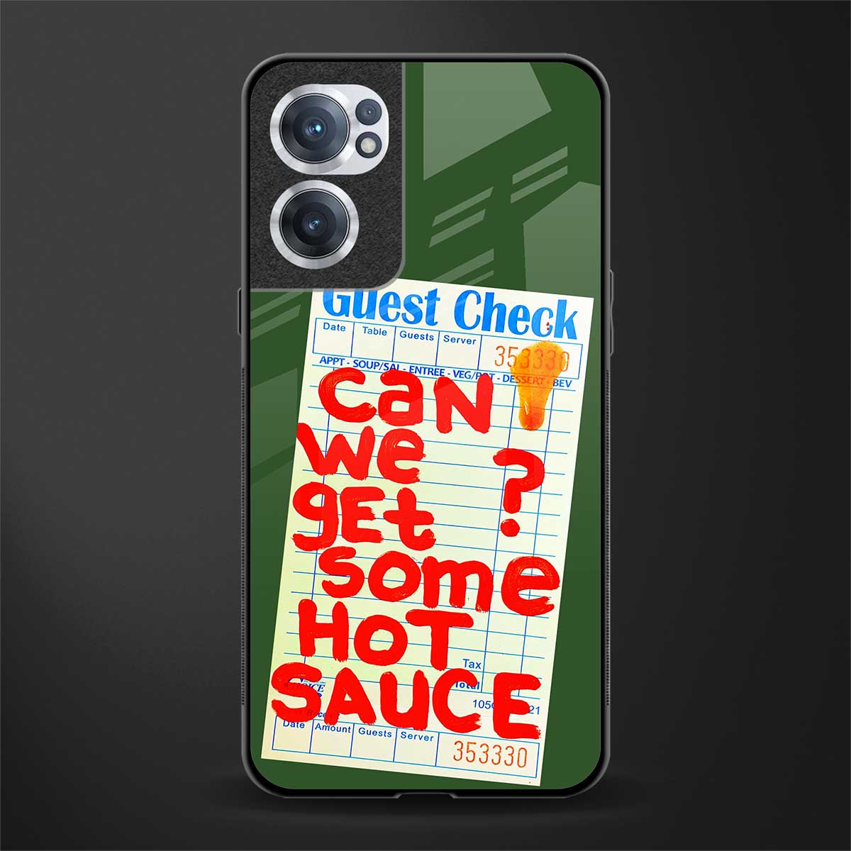 hot sauce glass case for oneplus nord ce 2 5g image