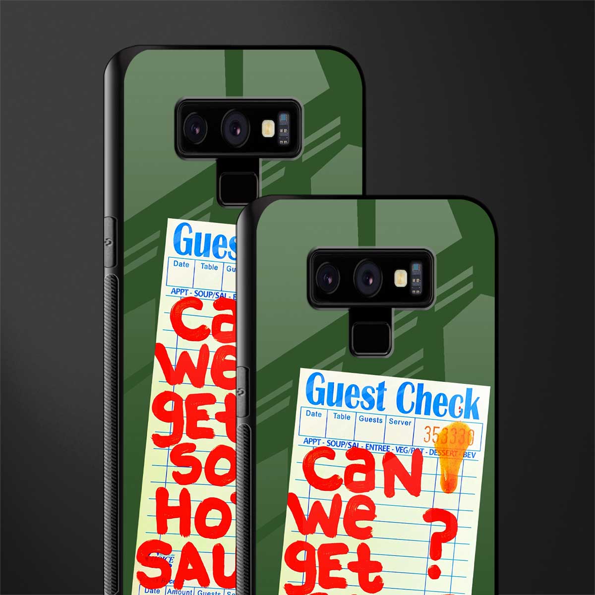hot sauce glass case for samsung galaxy note 9 image-2