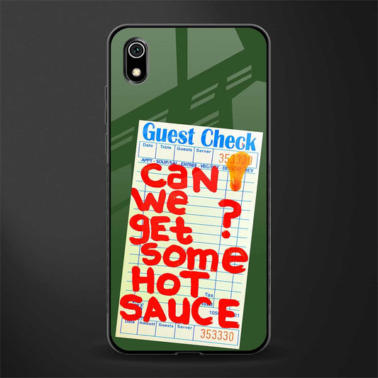 hot sauce glass case for redmi 7a image