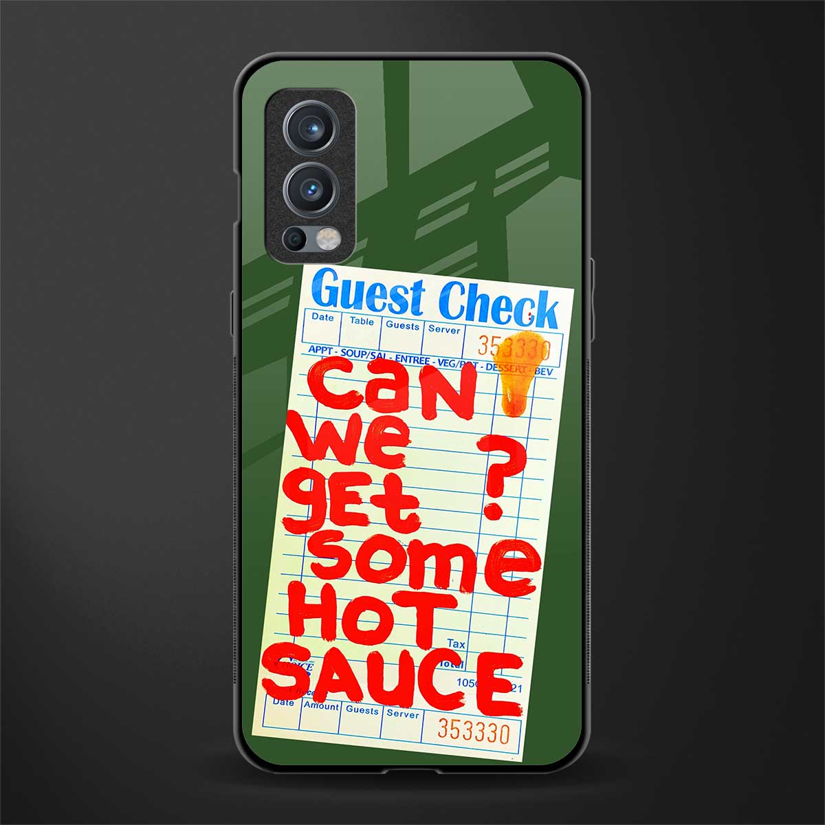 hot sauce glass case for oneplus nord 2 5g image