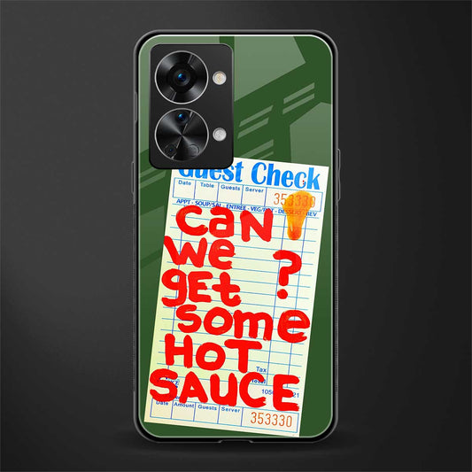 hot sauce glass case for phone case | glass case for oneplus nord 2t 5g