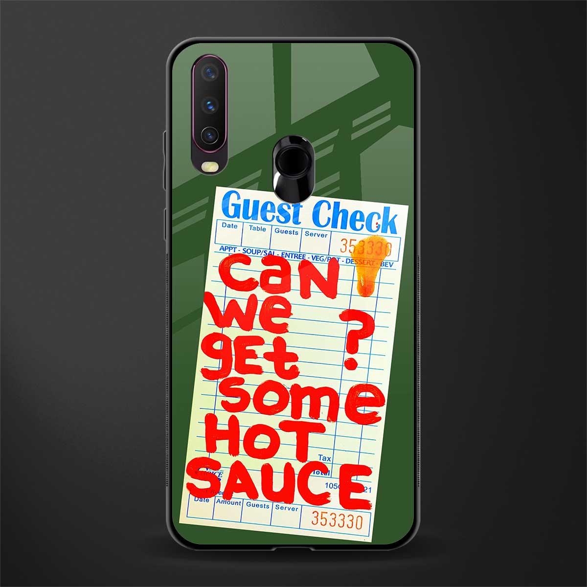 hot sauce glass case for vivo y17 image