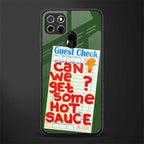 hot sauce glass case for realme c25 realme c25s image