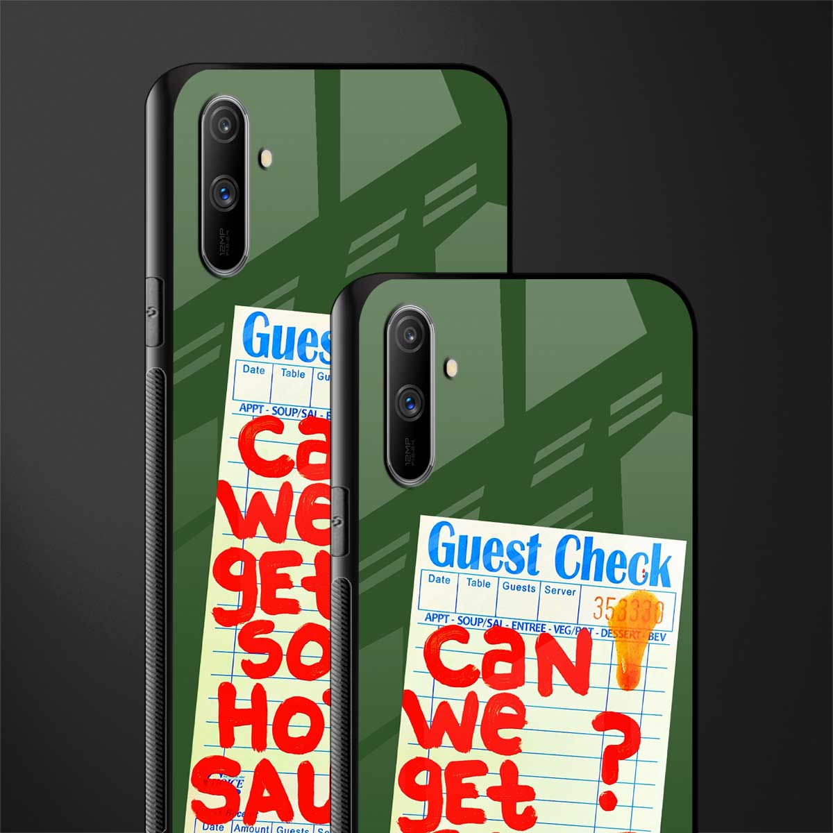 hot sauce glass case for realme c3 image-2