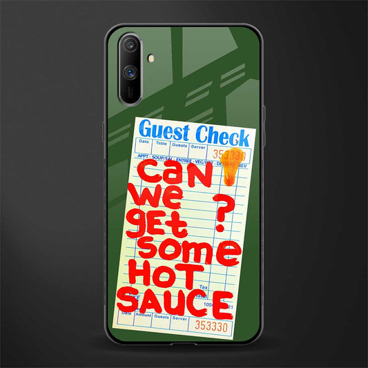 hot sauce glass case for realme c3 image