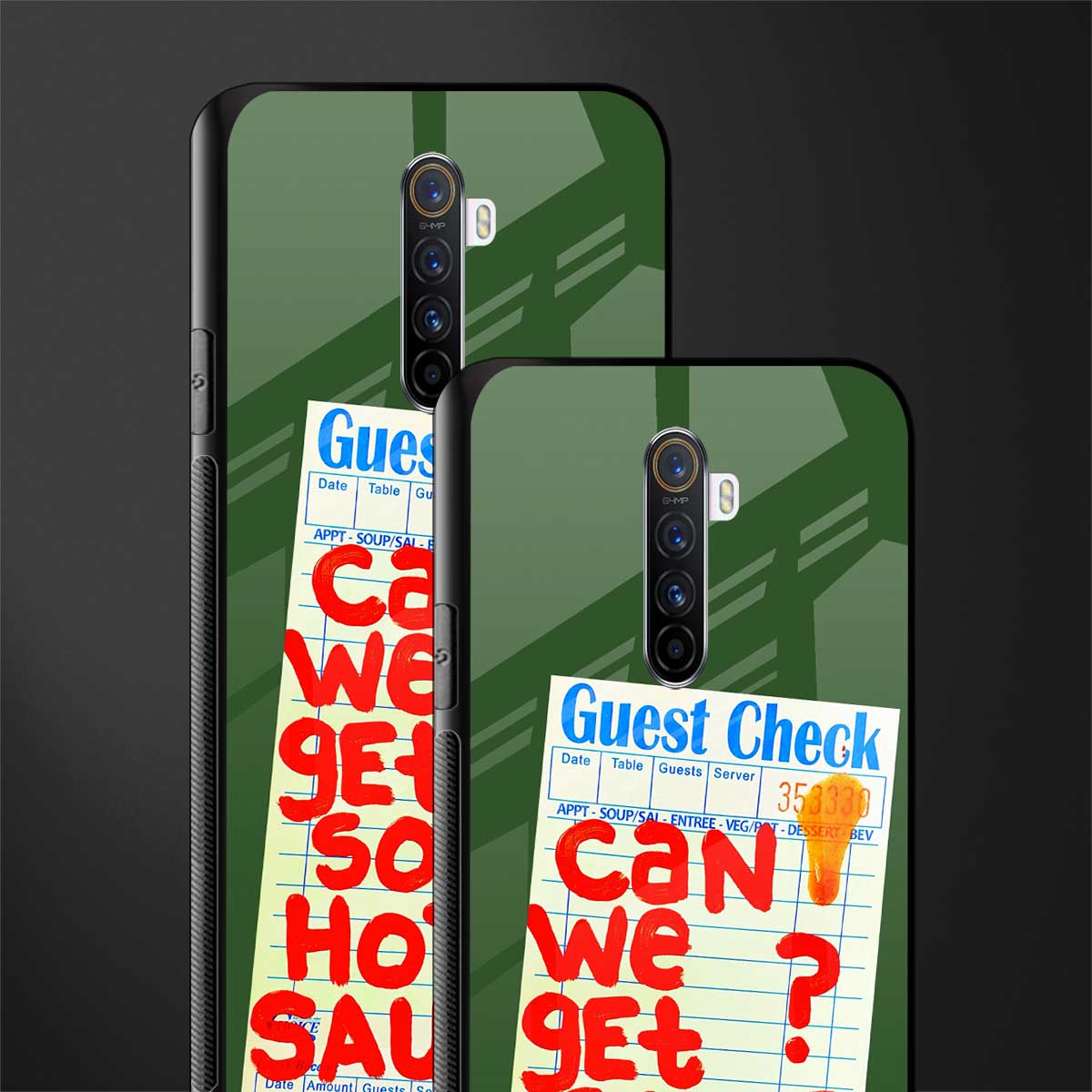 hot sauce glass case for realme x2 pro image-2