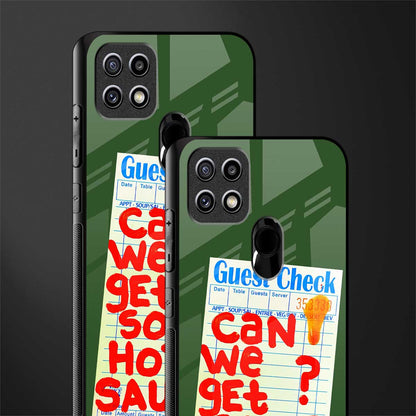 hot sauce glass case for oppo a15 image-2