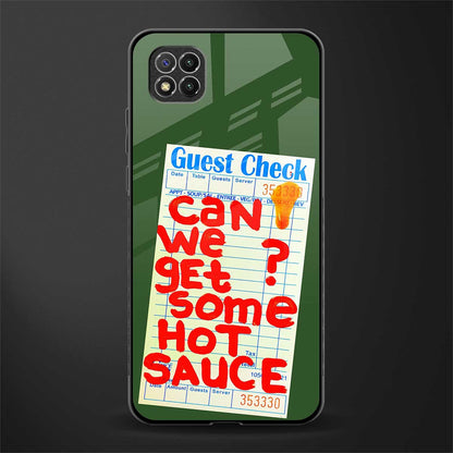 hot sauce glass case for poco c3 image