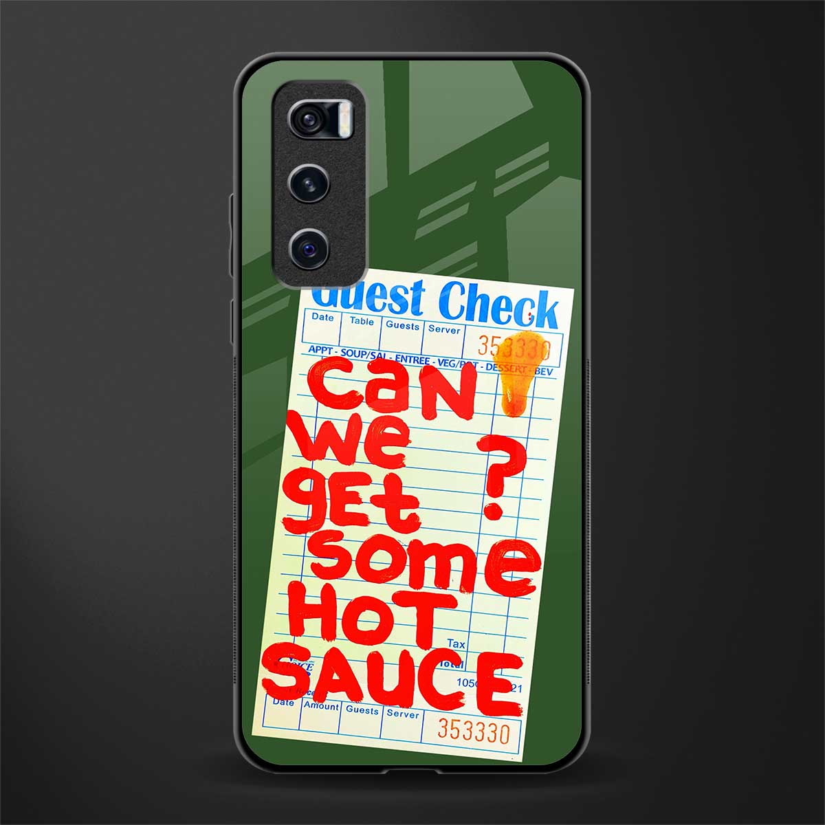 hot sauce glass case for vivo v20 se image